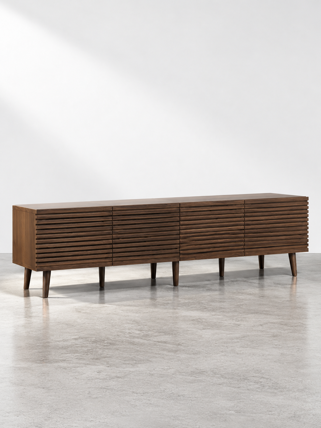 Meuble TV moderne 170 cm – 4 portes – vue 2